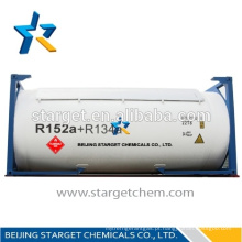 Agente de limpeza / agente espumante / refrigerante R152a + R134a